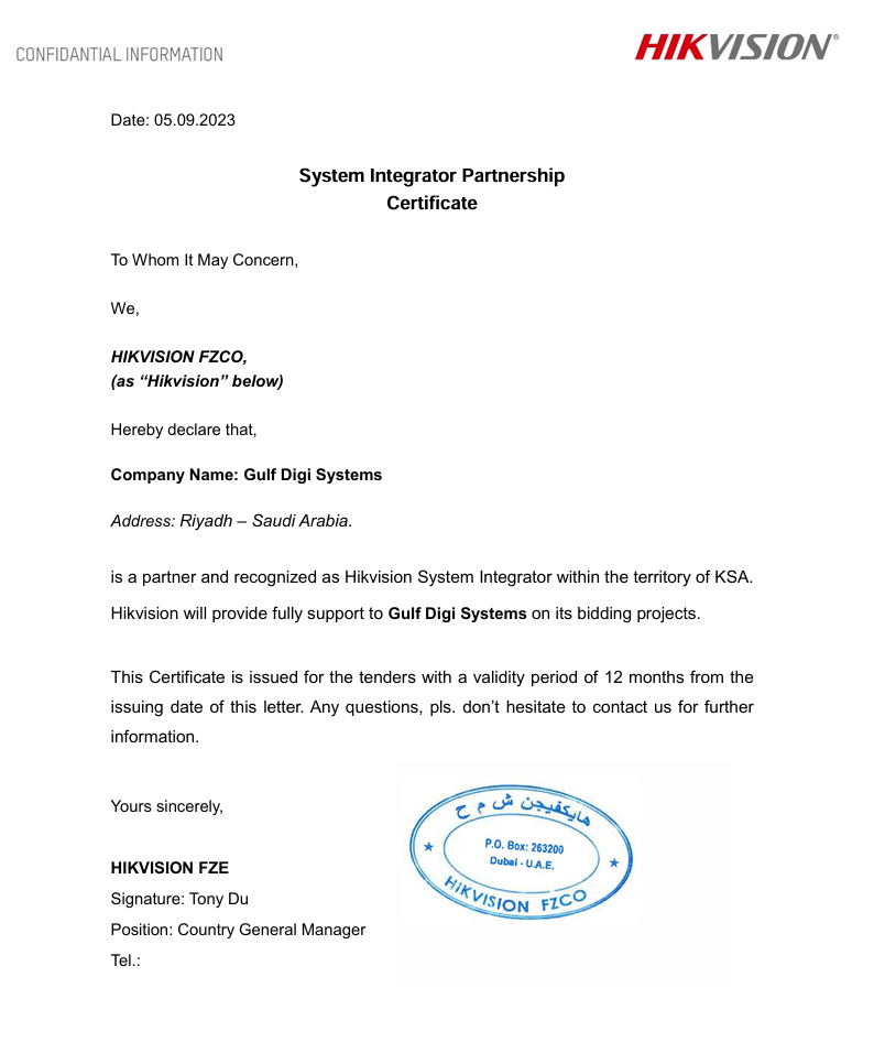 Hikvision-Partnership